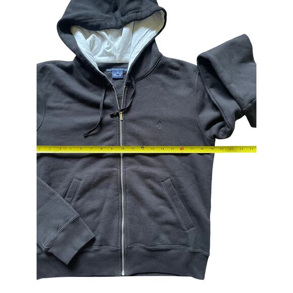 Ralph Lauren Sport Womens/Teen Sweatshirt Full Zip Hoodie Size Medium Cotton - Picture 4 of 7